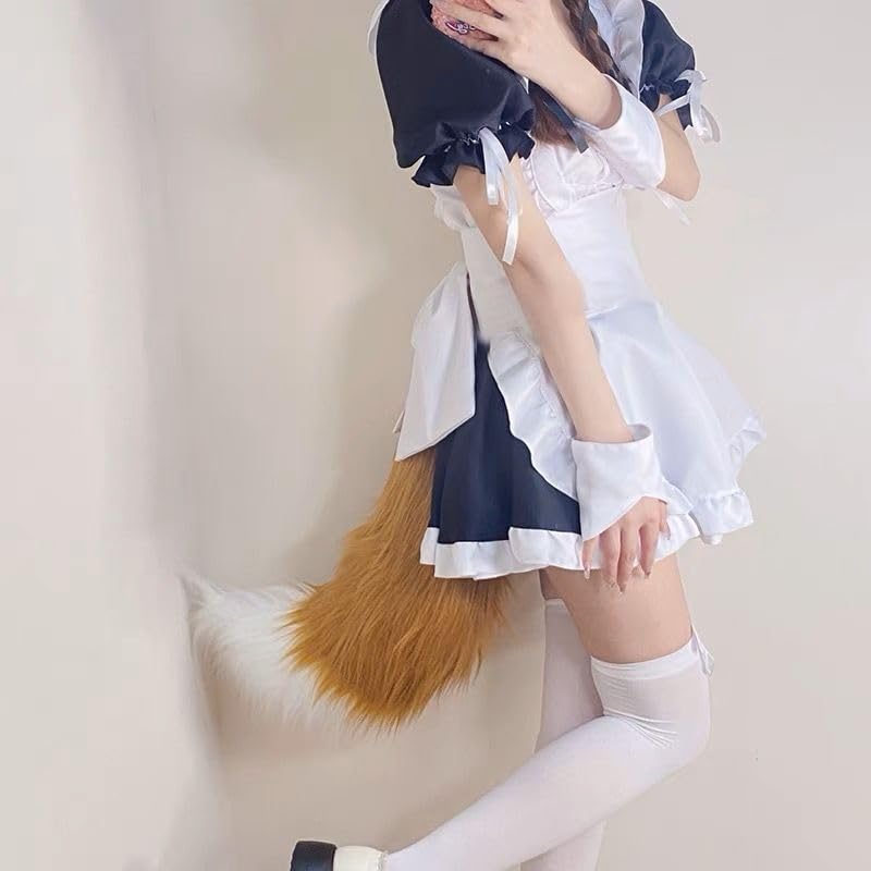 Amazon.co.jp: [Ambereye] 特大 動物 しっぽ 狐 尻尾 コスプレ猫